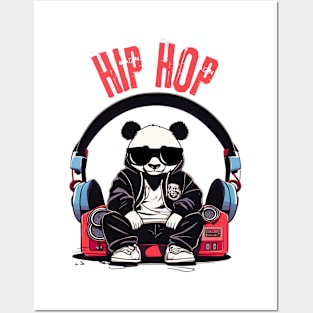 Hip Hop Panda Posters and Art